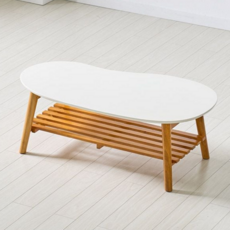 접이식 좌식 테이블 다용도 선반 홈카페 거실 좌식 테이블 원목 사이드 보조 간이 침대, 화이트