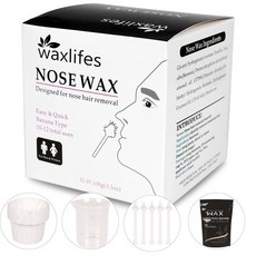 脫鼻毛蠟20支份 男女適用鼻毛清潔工具 告別鼻毛外露, 1個