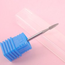 올스토어 1개 큐티클 카바이드 네일 비트 3/32인치 로터리 버 밀링 커터 매니큐어 액세서리 도구, 01 FA0208-M