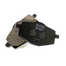 KR모터스 케이윈125 뒤브레이크패드 한솜 ADV125 어드방125 뒤브레이크패드 보급형, 검정, 1세트