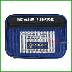 網狀桌球拍袋(桌拍套/桌拍袋/乒乓球拍保護套) - 透氣耐磨 保護球拍 多色可選, 詳見包裝, 隨機出貨, 1個