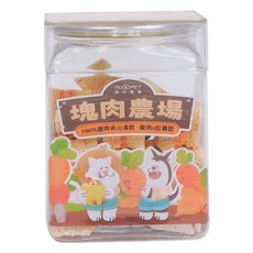 日初 Sunrise 巴卡諾塊肉農場夾心凍乾，貓狗零食，原肉凍乾，多種口味可選, 1個, 塊肉凍乾-紅蘿啵啵(雞肉x紅蘿蔔) 25