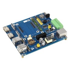 RasPi RPI Raspberry Pi 컴퓨팅 모듈 4 Lite eMMC 캐리어 프로젝트용 CM4 IO 보드 POE RS485 RS232 확장, 01 With Case