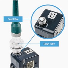 [NEW COSMOS] 뉴코스모스 가연성 가스 측정기 XP-702III용 소모품 드레인필터 (1개입) DF-114, 1개, 1개입