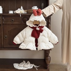 嬰兒衣服冬季女寶寶加厚棉衣外套冬裝一歲幼兒保暖秋冬款套裝