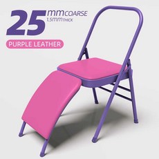 요가의자 스트레칭 홈트 필라테스 물구나무서기 체어, 4. 보라, 1개