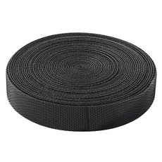 魔鬼氈束線帶3米長度，可裁剪重複使用，線材整理收納好幫手, 黑, 1件