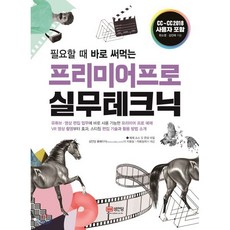 프리미어 프로 실무 테크닉, 성안당, 현소영,김진태 공저
