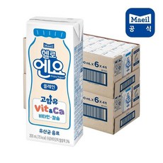(매장정품) 매일 헬로엔요 플레인 200ml 48팩 (24팩 2박스) 235411