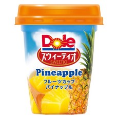Dole 돌 화채컵 스위티오 파인애플 320gX6개 디저트컵 간편식 과일화채 한입과일