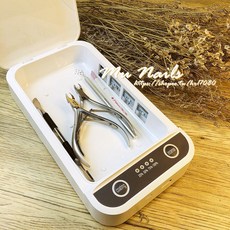 雙用款 紫外線消毒盒 殺菌燈美甲工具消毒盒, 語音提醒款