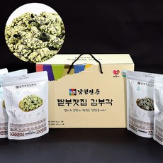 딸부잣집 강황맛 김부각 선물세트 1박스 7봉(350g), 350g