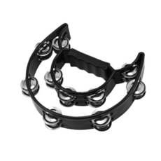 노래방 탬버린 고급형 블랙 1p 유어앰프, 1개