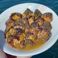 자연산 통영 미더덕 생물 미더덕 회 해물찜 재료 참미더덕 손질미더덕 활 미더덕 된장찌개 재료료, 1개, 200g 깐미더덕