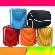 자일로프 밧줄 암벽등반 탈출 클라이밍 노끈 등산용 선박, 18mm 30m
