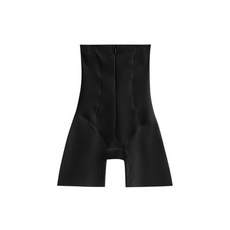 Cavensi 涼感透氣高腰提臀收腹褲 拉鍊排扣設計 平坦腹部打造蜜桃臀