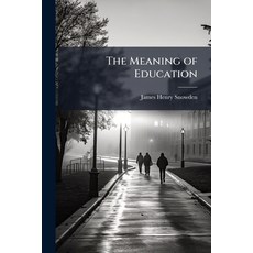 (영문도서)The Meaning of Education Paperback, Nabu Press, English, 9781141622252