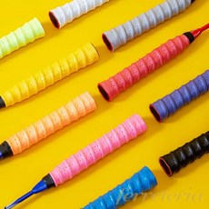 하비잇 스쿼시라켓 라켓 손잡이 그립 테이프, 4심그립테이프-옐로우