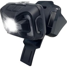 LOEBUCK 안전모 전용 헤드램프 | 손동작 센서 | 고휘도 LED | 장시간 사용 | 산업용/야간작업용, 1개, LOEBUCK-안전모램프