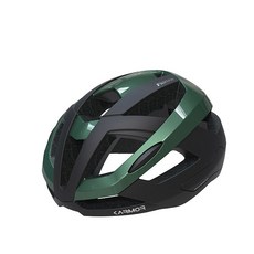 카머 피엔자 헬멧, 블랙/파인그린, 1개