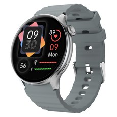 블루투스 스마트워치 BEY5A 통화가능 GPS 운동 손목시계, GPS + 블루투스, 3.7cm, 실버 GPS + 블루투스, 3.7cm, 실버