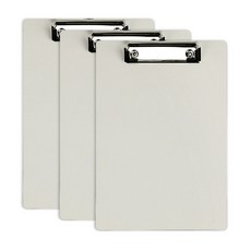 픽커스 클립 보드 파일 폴더 3P, A5, 1세트, 베이지