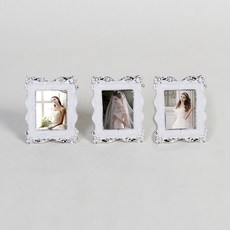 로라-은도금 초미니 사진액자 3개세트(3개묶음), 실버