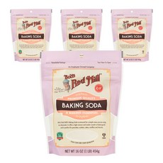 밥스레드밀 베이킹 소다, 4개, 454g