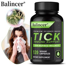 Tick 면역지지캡슐 - 항산화 - 면역체계 강화 - 세포건강 증진, 1개, 120회분