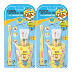 케이엠제약 뽀로로 양치 세트, 2세트