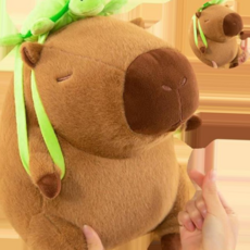 아보카도 카피바라 봉제 대형인형 애착인형 거북이가방
