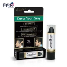 터치-업 스틱 4.2g 립스틱 타입 새치커버 남성용 USA 직수입 정품, 검은색, 1개