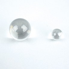 투명유리구슬, 15mm, 1개