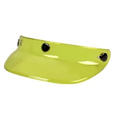 락모터스 헬멧 썬바이저 윈드쉴드 오픈페이스 고글 캡 햇빛가리개, 레몬
