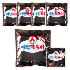 무려 5팩 남녀노소 누구나 좋아하는 감칠맛 일품 대용량 230gx5팩 매운맛 총1150g, 5개, 230g