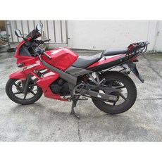 仿賽酷龍 Quannon 後箱架 後架 後貨架 漢堡架 貨架 加強六橫桿 附白鐵螺絲, 1個