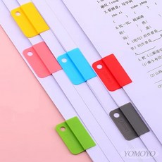 요모요 다용도 인덱스 클립 6p 책클립, 반투명