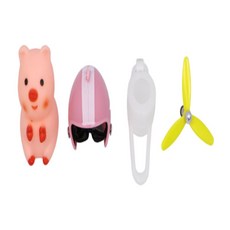 마쏘 헬멧 돼지 액세서리 자전거 소품 바이크소품, 판다