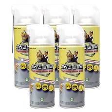 탁월한선택 실리콘스프레이 자동차 실리콘오일 고무윤활제 실리콘윤활제, 5개, 420ml