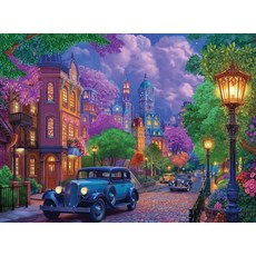 버팔로게임즈 직소퍼즐 - Bigelow Illustrations - 밤과 낮 - 황혼의 도시 - 성인용 1000피스 직소 퍼즐 - 게임 나이트에 완벽한 도전적인 퍼즐 - 완성, 버팔로게임즈 직소퍼즐 - Bigelow Illustra