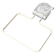 DP동봉국제무역 접이식 흡착형 싱크대 음식물 거치대 + 거름망(50EA) 세트, 1개, 투명