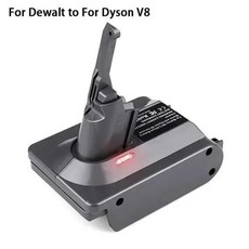 배터리 어댑터 변환기 Makita Dewalt Milwaukee Bosch Einhell Ryobi Dyson V6 V7 V8 진공 청소기 도구 DC58, For Makita to V8, 1개, 8) For Dewalt to V8