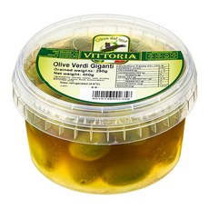 비토리아 냉장 자이언트 피티드 그린올리브 450g, 단품, 단품