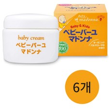 베이비 바유 마돈나 크림, 6개, 83g