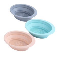 食品級矽膠蛋糕模具 麵包盤, 北歐粉15, 1個