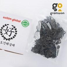 하오 건해삼채 500g 러시아산 자숙 마른 건채 해삼채 건해삼, 건해삼채 500g (러시아), 1