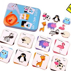 글샵 영어기초 퍼즐세트 동물