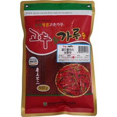 [정품 청양농협 프리미엄고추가루] 맵기표시 골드플러스 보통맛, 1개, 500g