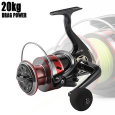 대형 어종과의 승부 FISHMX 8000 / 10000번 스피닝 릴, 10000번릴, 혼합색상