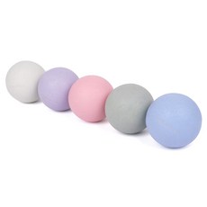 아이워너 TPE 싱글 마사지볼 스트레칭 근육이완 용품, 1개, 라이트그레이